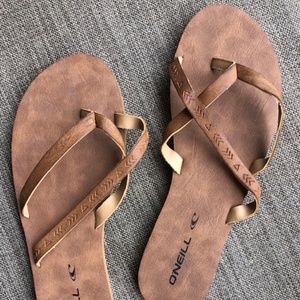 O'Neil Pier Sandals (flip flops) NEVER WORN